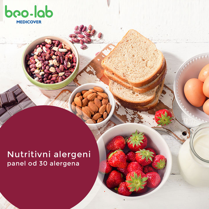 nutritivni alergeni panel 30 alergena