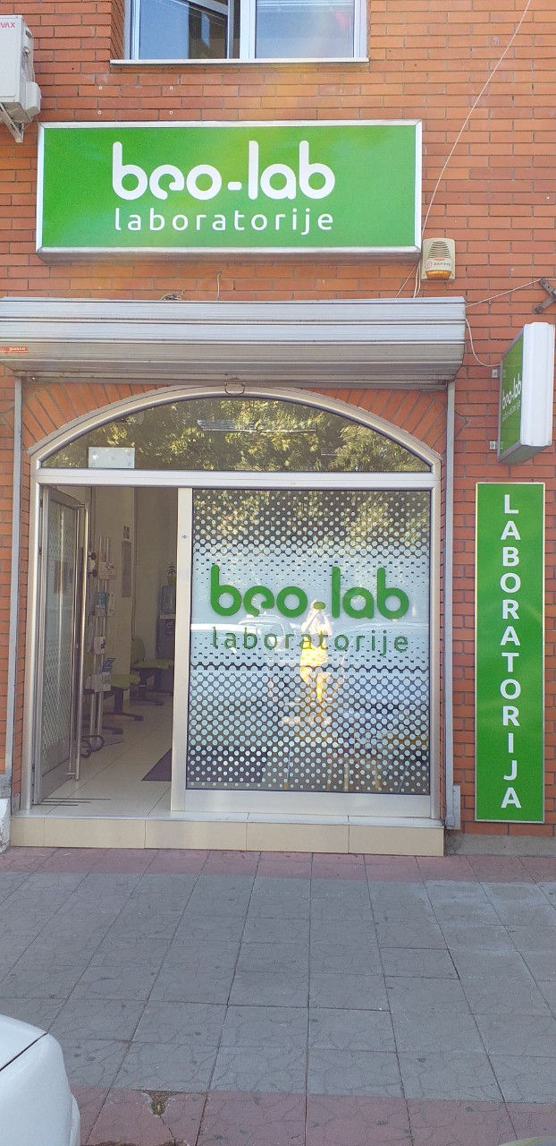 Beo-lab laboratorija Jurija Gagarina 149, Novi Beograd 12