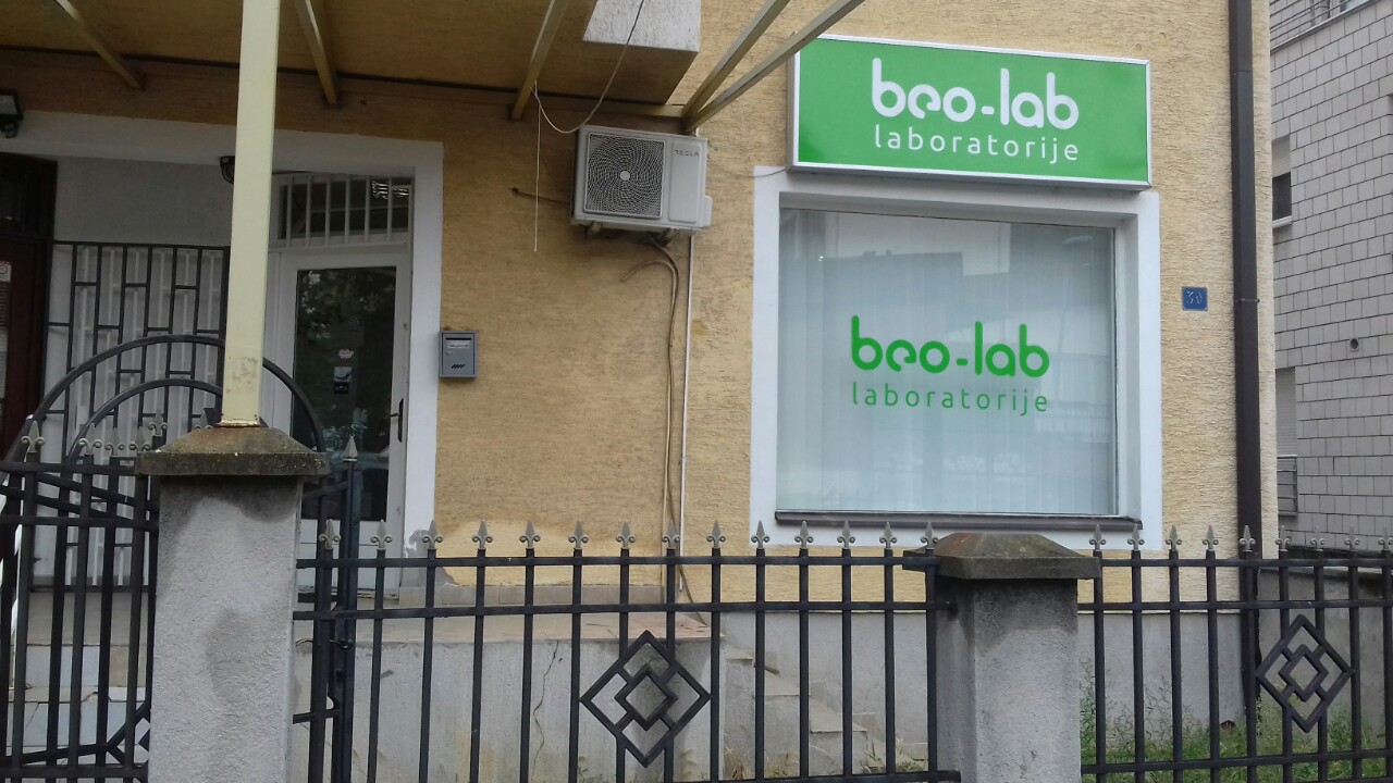 Beo-lab laboratorija Banovo Brdo, Nikolaja Gogolja 30a 7