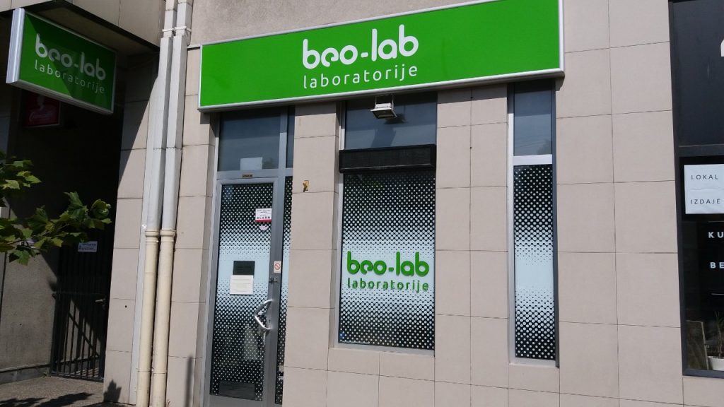 Beo-lab laboratorija Zvezdara, Dimitrija Tucovića 117 2