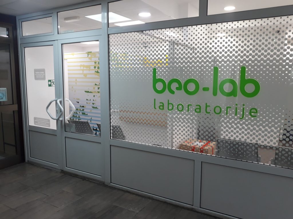 Beo-lab laboratorija Niš, Vojvode Tankosića 15 3