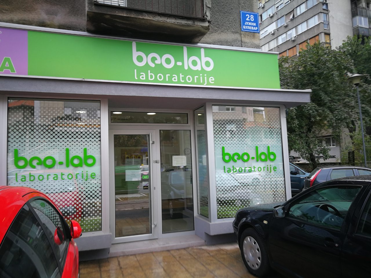 Beo-lab laboratorija Vračar, Južni Bulevar 28 5