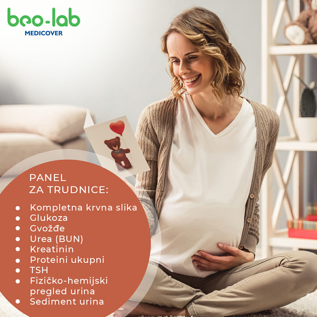 trudnice Analiza Panel za trudnice | Poruči onlajn | Beo-lab