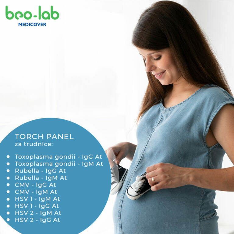TORCH test na antitela protiv infekcija tokom trudnoće Beolab