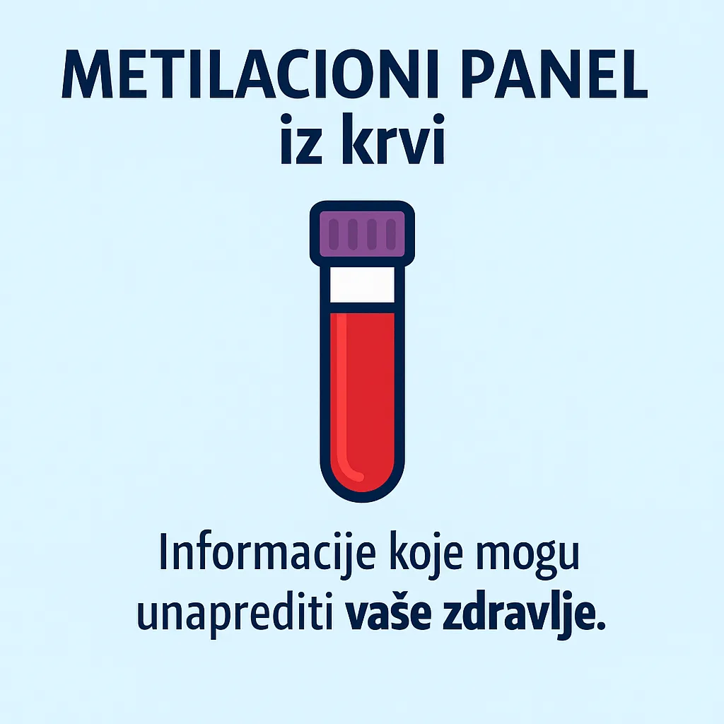 Metilacija i reproduktivno zdravlje 3 METILACIJA PANEL iz krvi